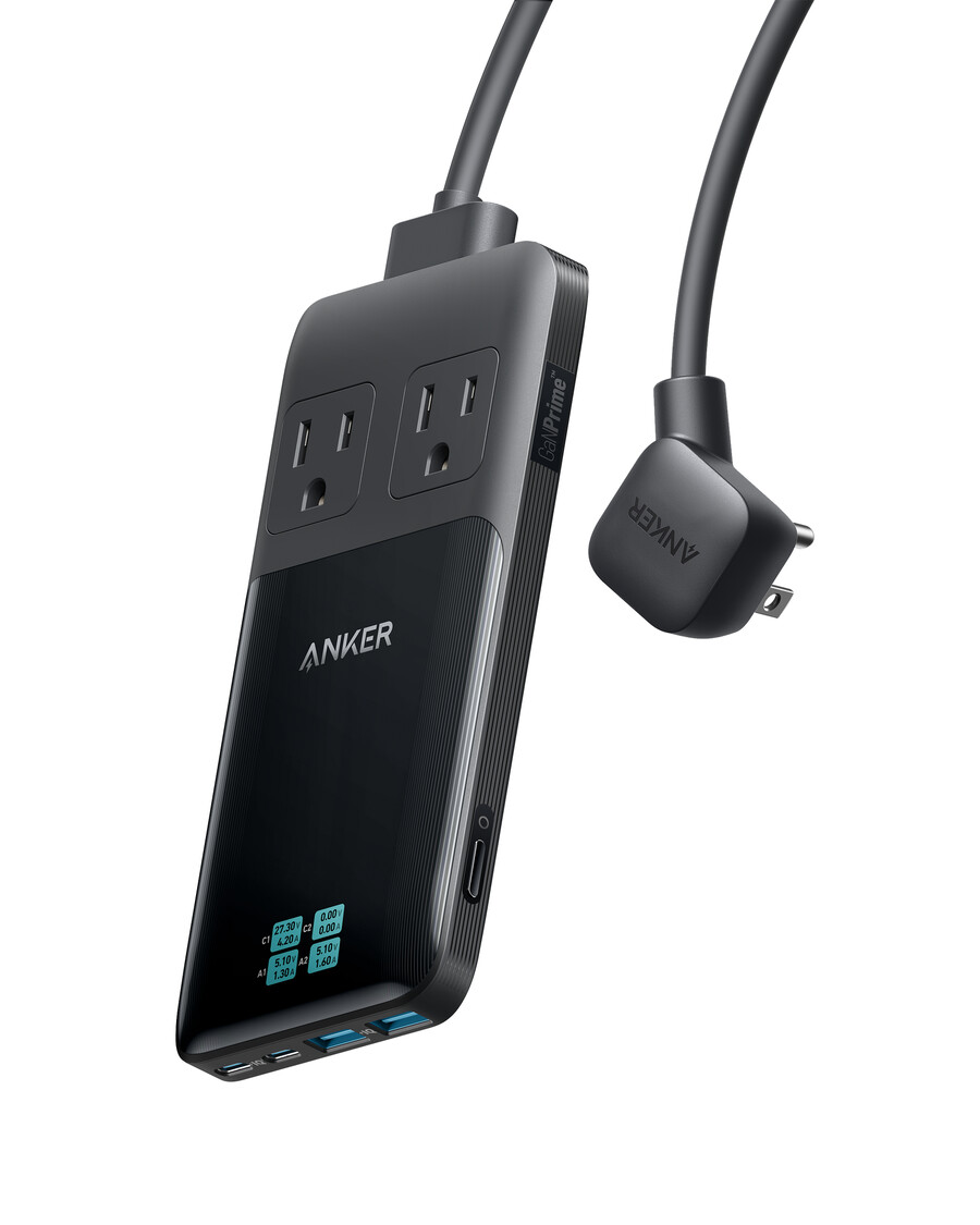 anker prime 6-i-1 ladestasjon 140w