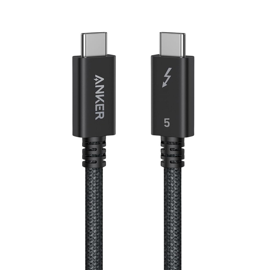 anker prime thunderbolt 5-kabel 33 fot17 fot 80 gbps 240 w