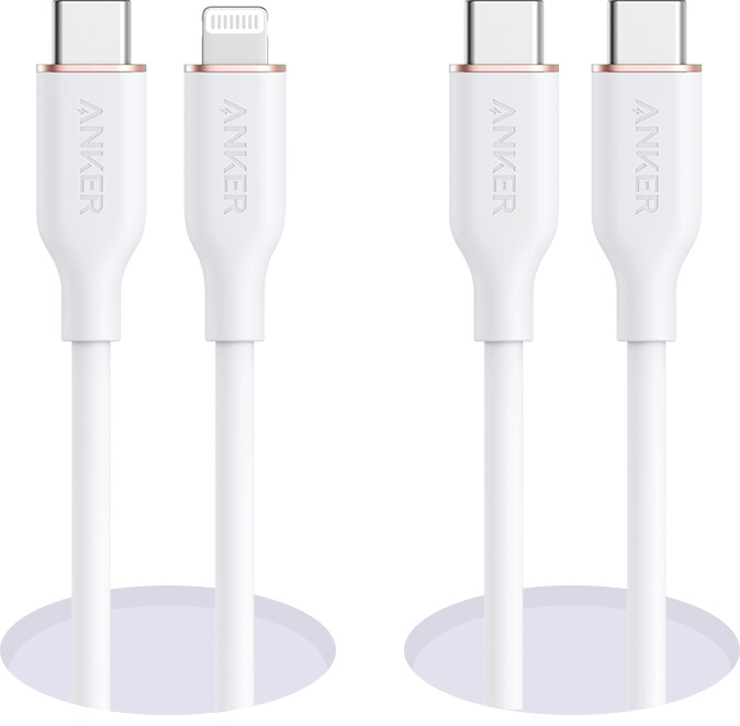 anker 643 usb-c til usb-c-kabel flow silikon
