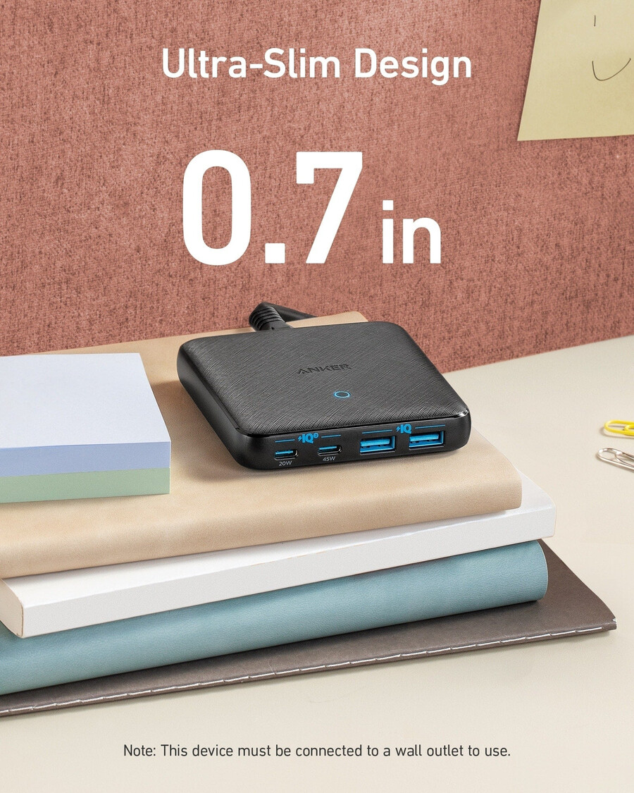 anker 543-lader 65w ii