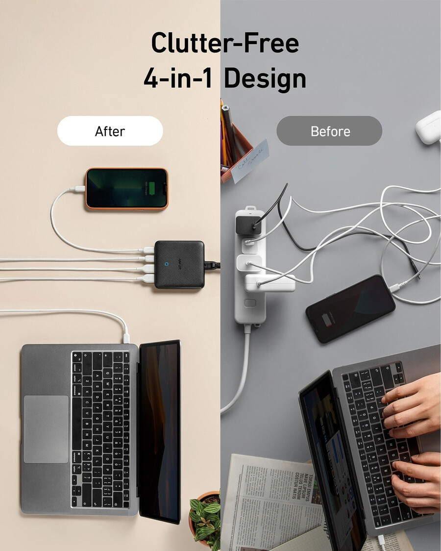 anker 543-lader 65w ii