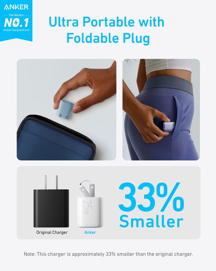 anker-lader 25 w kompakt