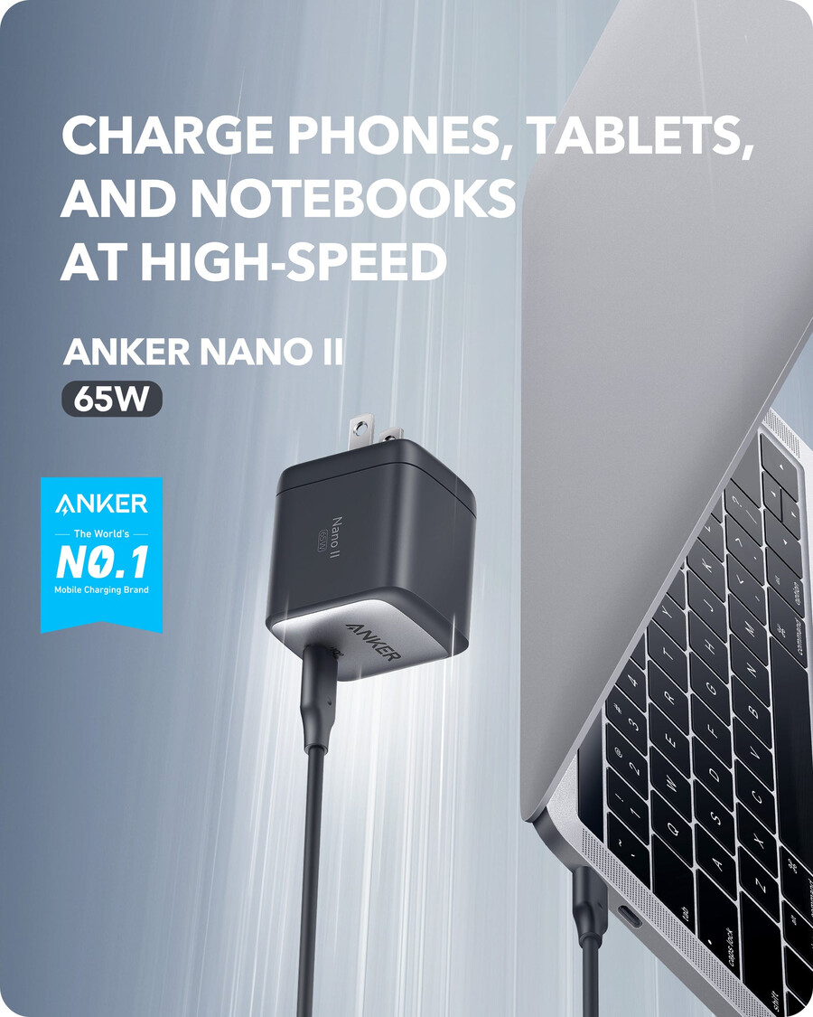 anker 715-lader nano ii 65w