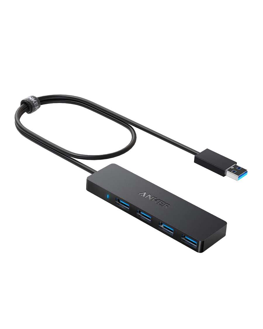 anker ultra slim 4-porters usb 3.0-datahub