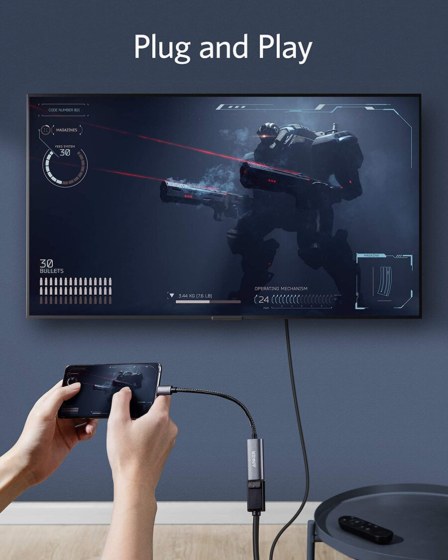 anker powerexpand usb-c til displayport-adapter