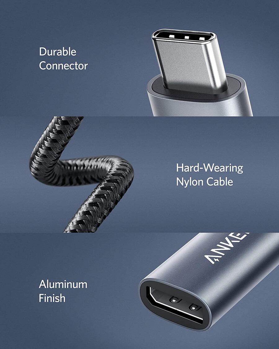 anker powerexpand usb-c til displayport-adapter
