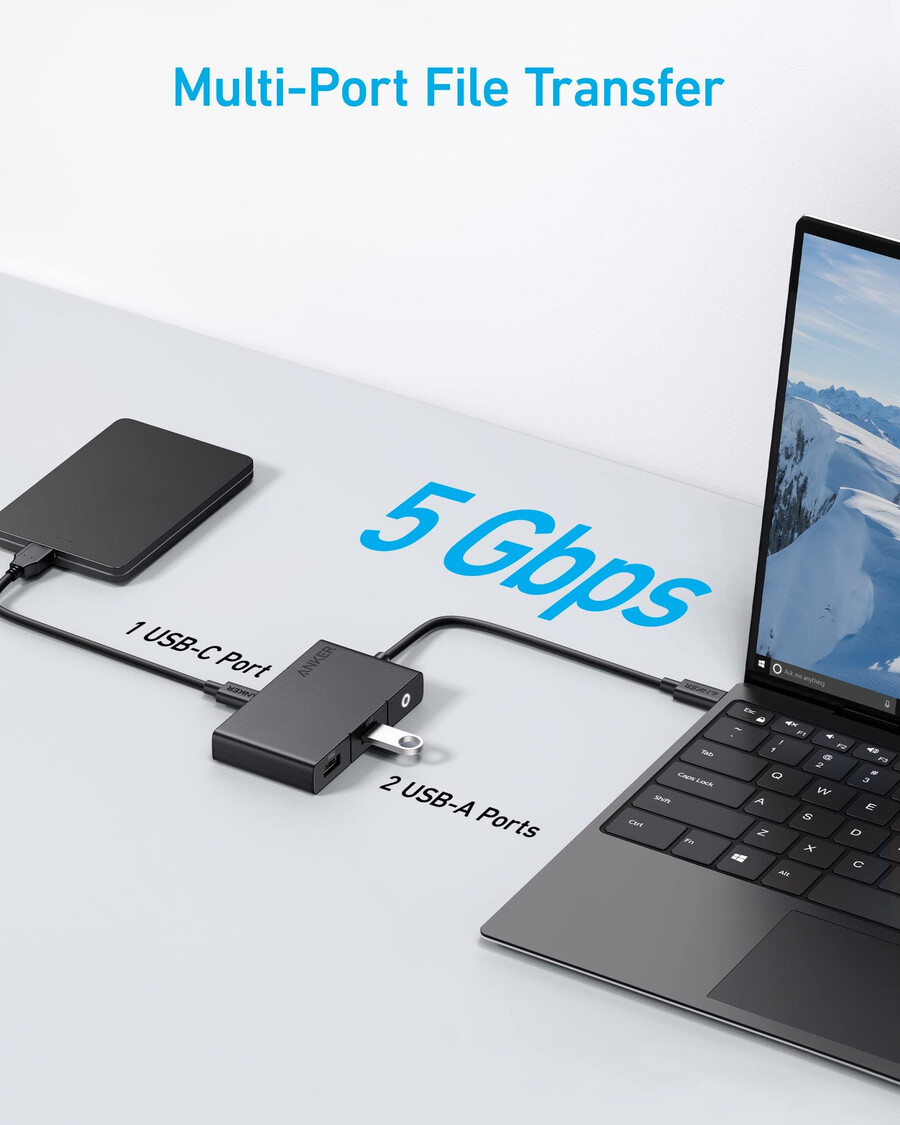 anker 322 usb-c-hub 5-i-1