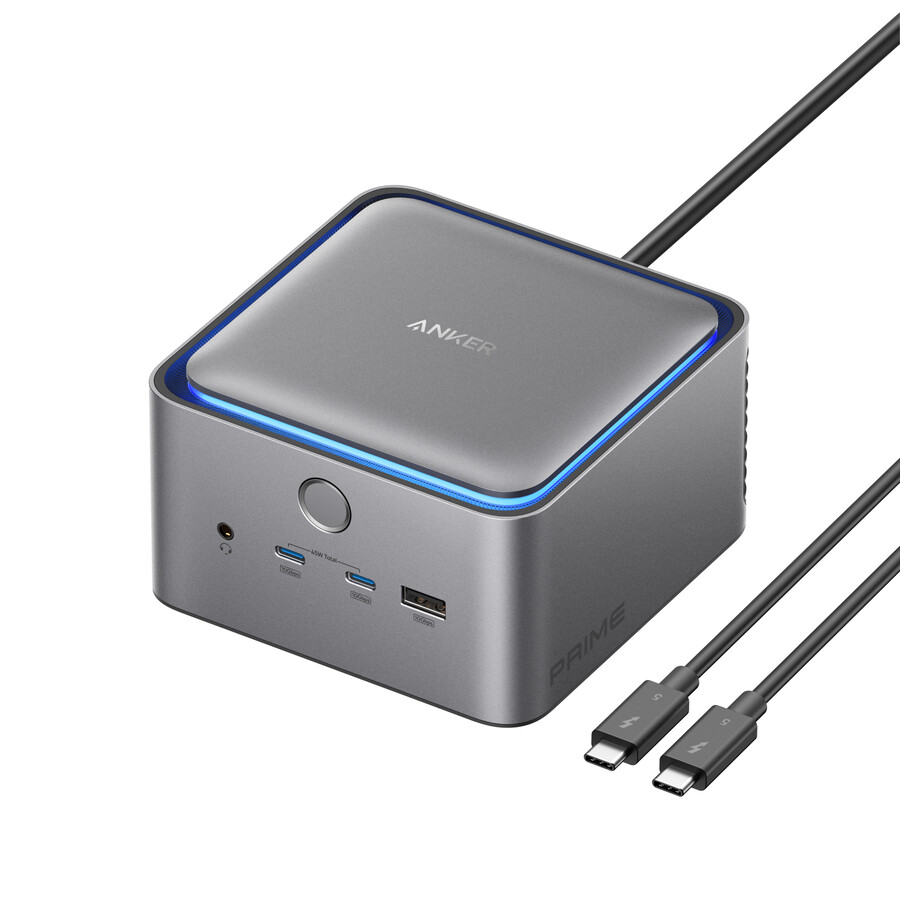 anker prime thunderbolt 5-dokkingstasjon 14-i-1 140 w 8k tb5