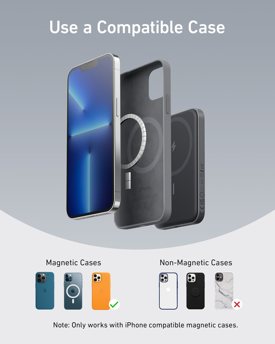 anker 621 magnetisk batteri maggo