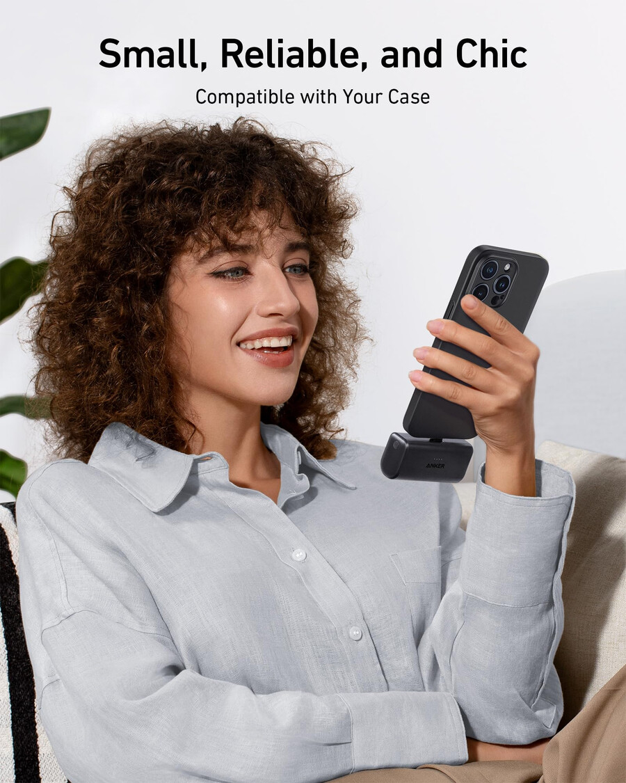 anker nano power bank 225 w innebygd usb-c-kontakt