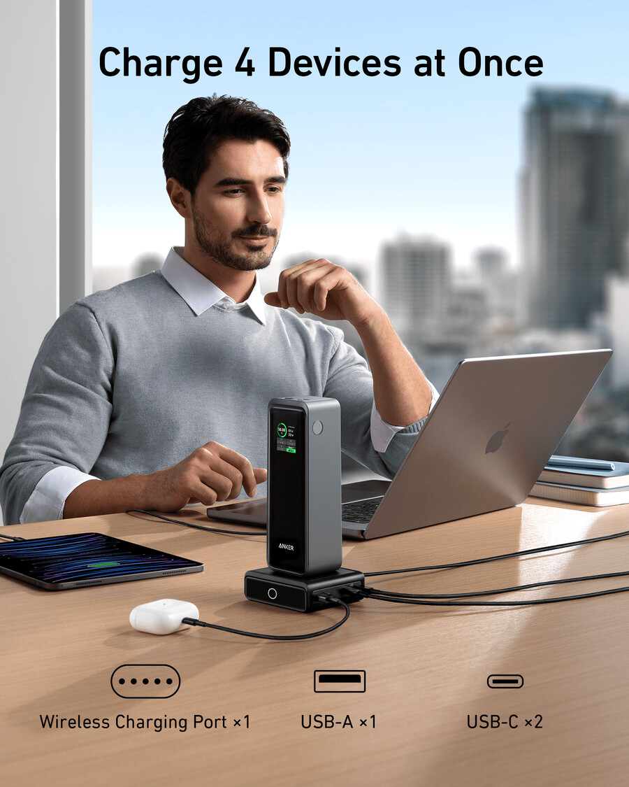 anker 100w ladestasjon for anker prime power bank