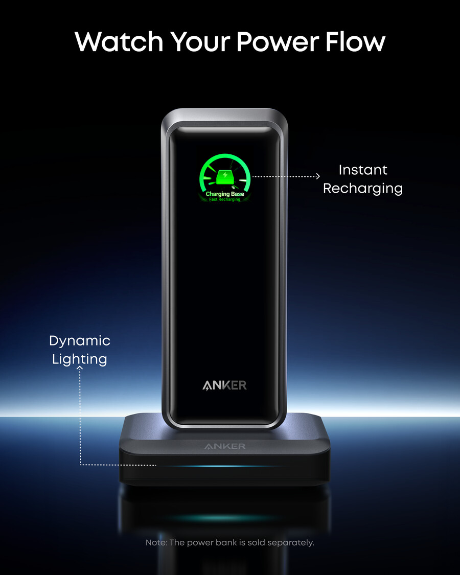 anker prime ladestasjon 150 w 3 porter