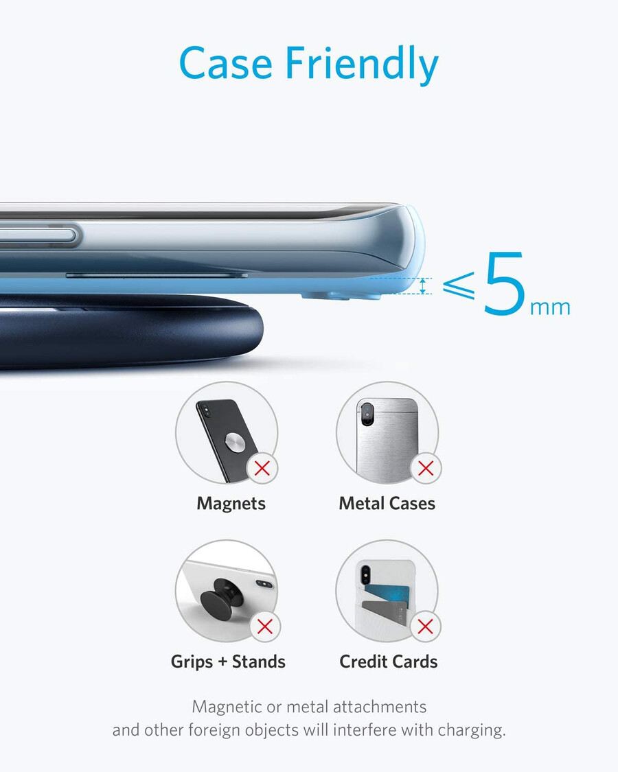 anker 313 trådløs lader matte