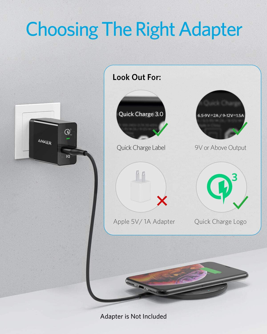 anker 313 trådløs lader matte