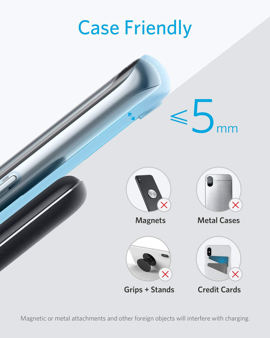 anker 313 trådløs lader stativ